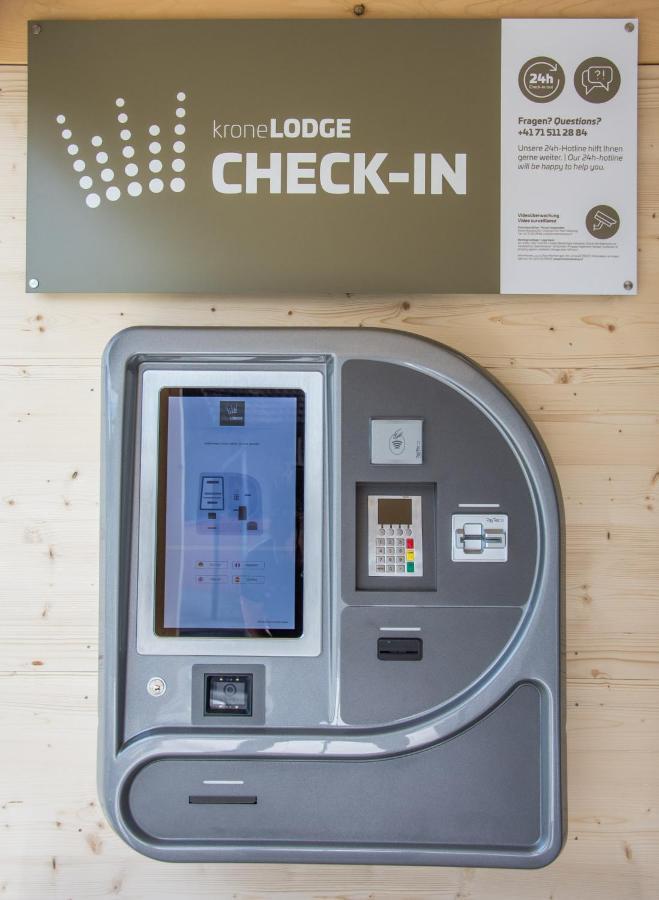 Kronelodge - Self-Check-In Hotel Mosnang Exterior foto